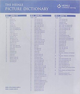 Книги для дорослих: Heinle Picture Dictionary (American English) Audio CDs (3)