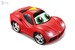 Машинка игрушечная Ferrari Light & Sound 488 GTB красный, BB Junior дополнительное фото 1.