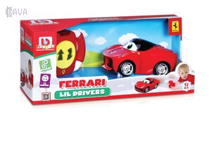 Ігри та іграшки: Машинка на і/ч керуванні Ferrari Lil Driver LaFerrari червоний, BB Junior
