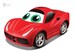 Машинка на и/к управлении Ferrari Lil Driver 488 GTB красный, BB Junior дополнительное фото 2.