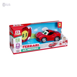 Модели на радиоуправлении: Машинка на и/к управлении Ferrari Lil Driver 488 GTB красный, BB Junior