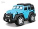 Машинка на і/ч керуванні Jeep Lil Driver Wrangler unlimited блакитний, BB Junior дополнительное фото 1.