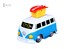 Автобус игрушечный Volkswagen Samba Press & Go синий, BB Junior дополнительное фото 1.