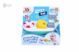 Игры и игрушки: Игрушка для воды Splash'N Play, лодка Twist & Sail, BB Junior