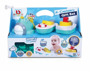 Іграшки для ванни: Ігровий набір для води Splash'N Play, маленькі капітани, BB Junior