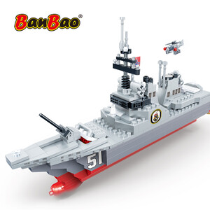 Пластмасові конструктори: Конструктор «Флот: ескадрений міноносець», 471 ел. Banbao