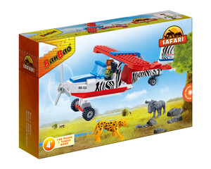 Ігри та іграшки: Конструктор «Сафарі: літак», 146 ел. Banbao
