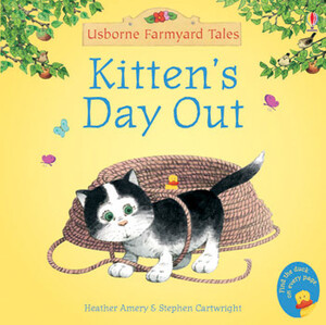 Книги про животных: Kittens day out - mini [Usborne]