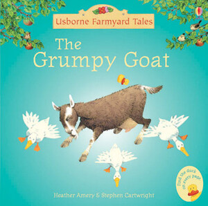 Книги про животных: The Grumpy Goat - mini [Usborne]