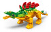 Конструктор «Динозаври: стегозавр», 128 ел. Banbao дополнительное фото 1.