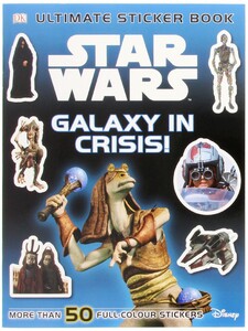 Книги для дітей: Star Wars Galaxy in Crisis Sticker Book