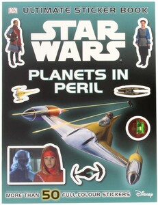 Книги для дітей: Star Wars Planets in Peril Sticker Book