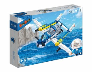 Ігри та іграшки: Конструктор «Поліція: літак», 213 ел. Banbao