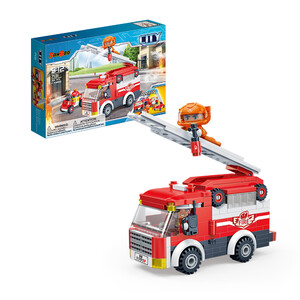 Ігри та іграшки: Конструктор «Пожежна машина», 229 ел. Banbao