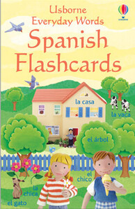 Развивающие книги: Everyday Words Spanish flashcards