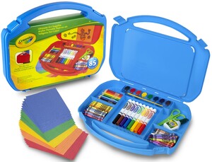Набір для творчості в зручній валізці Crayola (синій) (04-2704)