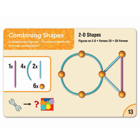 Математика і геометрія: Картки з завданнями для набору "Занурення в геометрію" Learning Resources