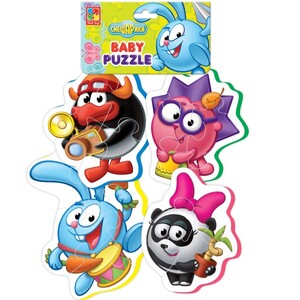 Мягкие: Смешарики, Baby Puzzle (VT1106-47), Vladi Toys
