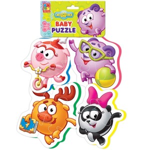 Пазлы и головоломки: Смешарики, Baby Puzzle (VT1106-49), Vladi Toys