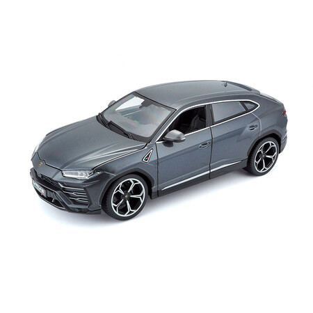 Автомобили: Автомодель Lamborghini Urus серый металлик (1:18), Bburago
