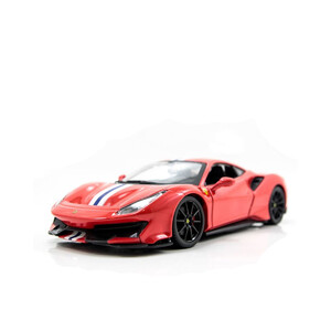 Машинки: Автомодель Ferrari 488 Pista червоний (1:24), Bburago