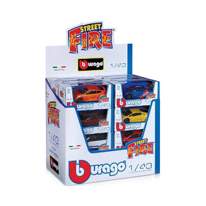 Игры и игрушки: Автомодель Street Fire (1:43) в ассортименте, Bburago