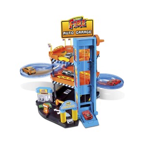 Ігри та іграшки: Ігровий набір Трирівневий паркінг з машинками (1:43), Bburago