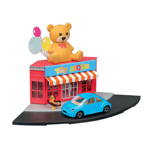 Автомобілі: Ігровий набір серії Bburago City Магазин іграшок (1:43)