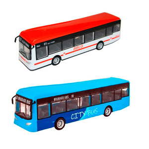 Автобуси: Автомодель серії City Bus Автобус в асортименті (1:43), Bburago