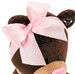 Медведица, сидящая с сердечком, 25 см, Choco & Milk, Orange дополнительное фото 1.