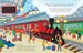 Wind-up train book with slot-together tracks [Usborne] дополнительное фото 1.