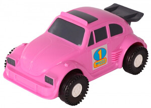 Розвивальні іграшки: Авто-кавун - машинка рожева, Wader