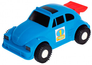 Ігри та іграшки: Авто-арбуз, машинка синяя (22 см), Wader