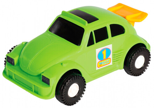 Автомобили: Авто-арбуз, машинка зеленая (22 см), Wader