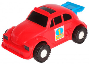 Ігри та іграшки: Авто-кавун, машинка червона (22 см), Wader