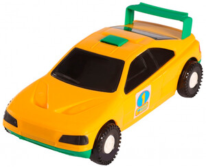 Игры и игрушки: Авто-спорт - машинка желтая, Wader