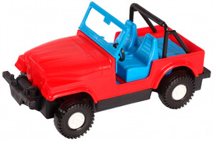 Ігри та іграшки: Авто-джип мини - машинка красная, Wader