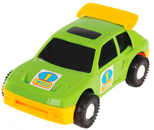 Автомобили: Авто-крос, машинка зеленая (21 см), Wader