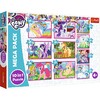 Мега набор из 10 пазлов «Разноцветные Пони, My Little Pony», 20-35-48 эл., Trefl