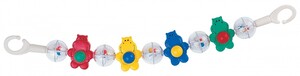 Развивающие игрушки: Погремушка на коляску Маленькие гиппопотамы, Canpol babies