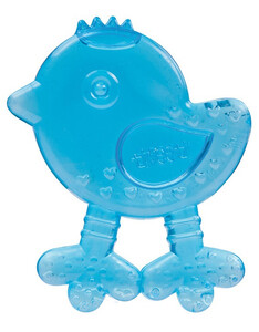 Ігри та іграшки: Прорізувач для зубів Птах (блакитний), Canpol babies