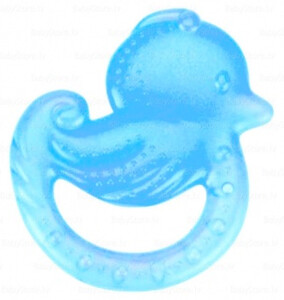 Брязкальця і прорізувачі: Прорізувач для зубів Качка (блакитний), Canpol babies