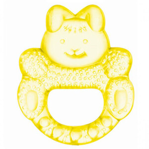 Погремушки и прорезыватели: Прорезыватель для зубов Кролик (желтый), Canpol babies