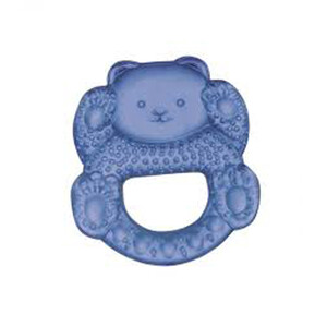 Розвивальні іграшки: Прорізувач для зубів Ведмедик (синій), Canpol babies