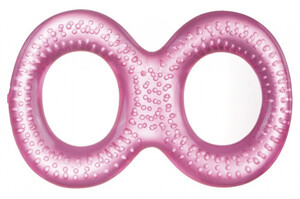 Развивающие игрушки: Прорезыватель для зубов Восьмерка (розовая), Canpol babies