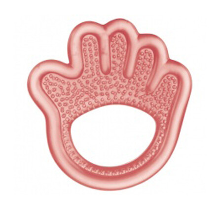 Погремушки и прорезыватели: Прорезыватель для зубов Рука (розовый), Canpol babies
