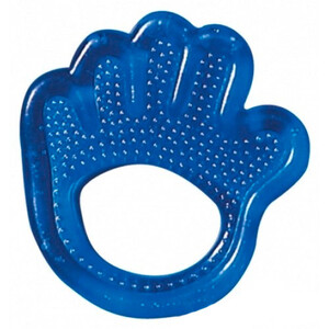 Розвивальні іграшки: Прорізувач для зубів Рука (блакитний), Canpol babies