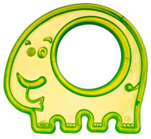 Ігри та іграшки: Прорезыватель для зубов Слон зеленый, Canpol babies