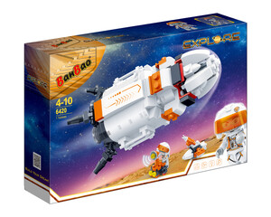 Ігри та іграшки: Конструктор «Космічні дослідження: ракета з екіпажем», 256 ел. Banbao