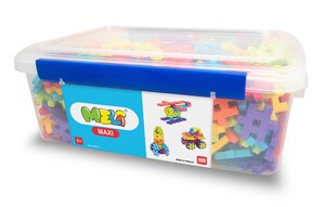 Игры и игрушки: Конструктор серии Maxi в контейнере 400 эл. MELI